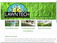Tablet Screenshot of lawntechks.com